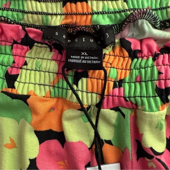 Sanctuary Two Piece Floral Pajama Set New With Tags - Picture 6 of 7